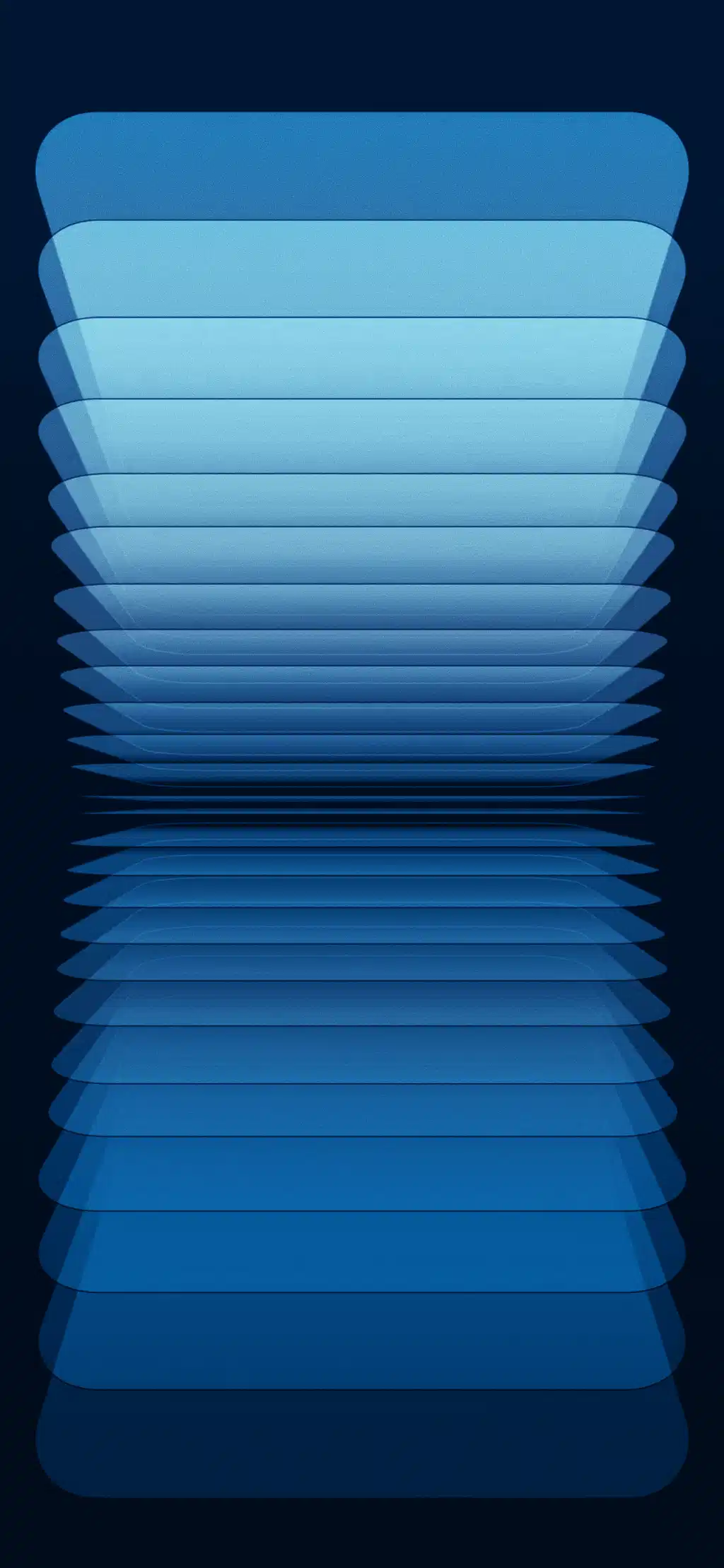 Blue Neon Cyberpunk Lines Wallpaper