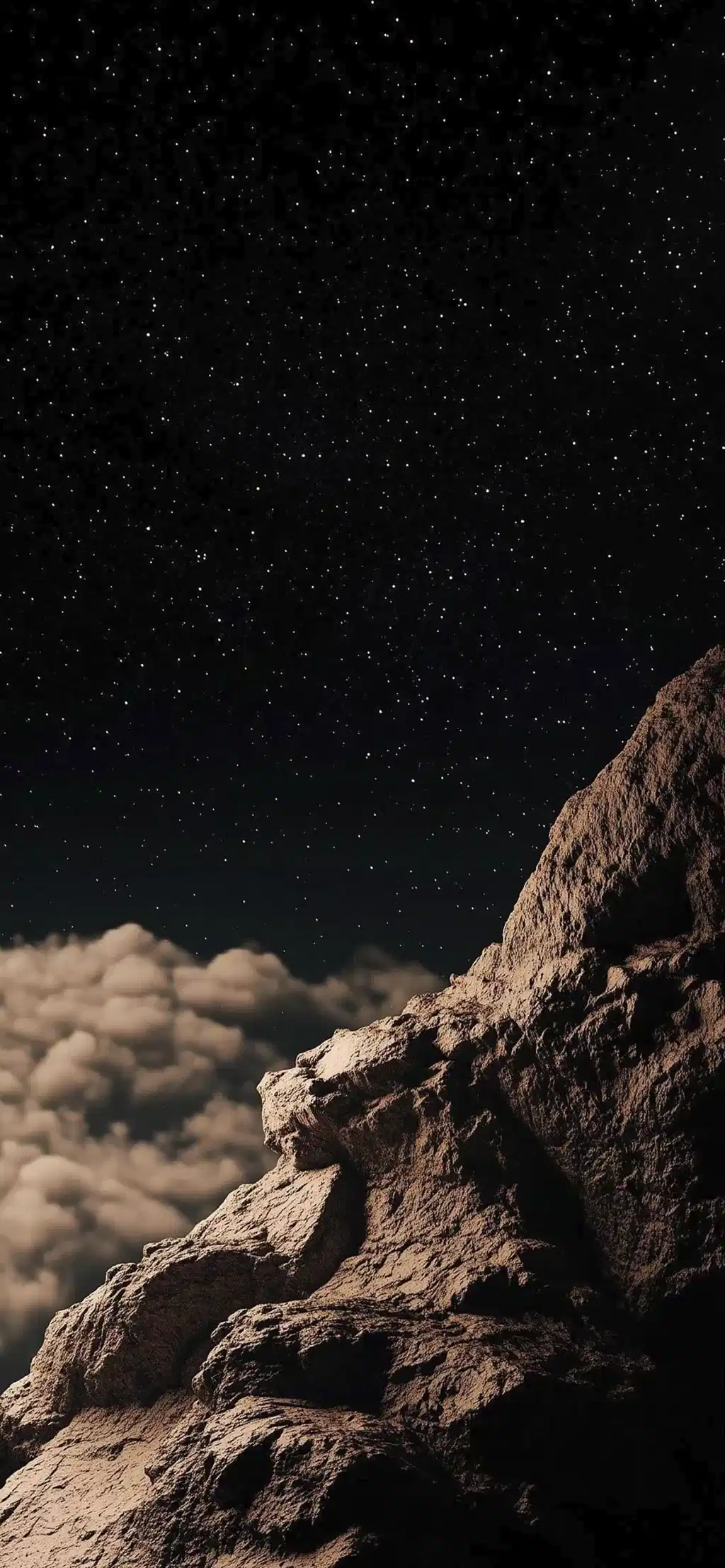 Rocky Planet Surface Space