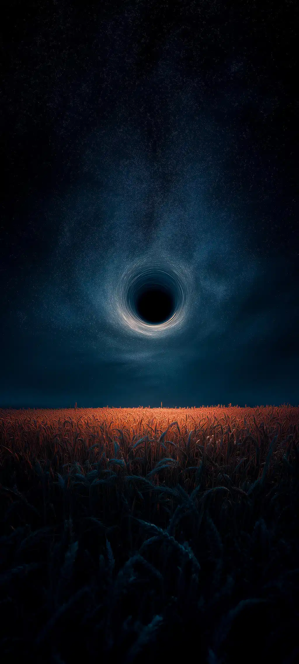 Solar Eclipse Dark Ocean