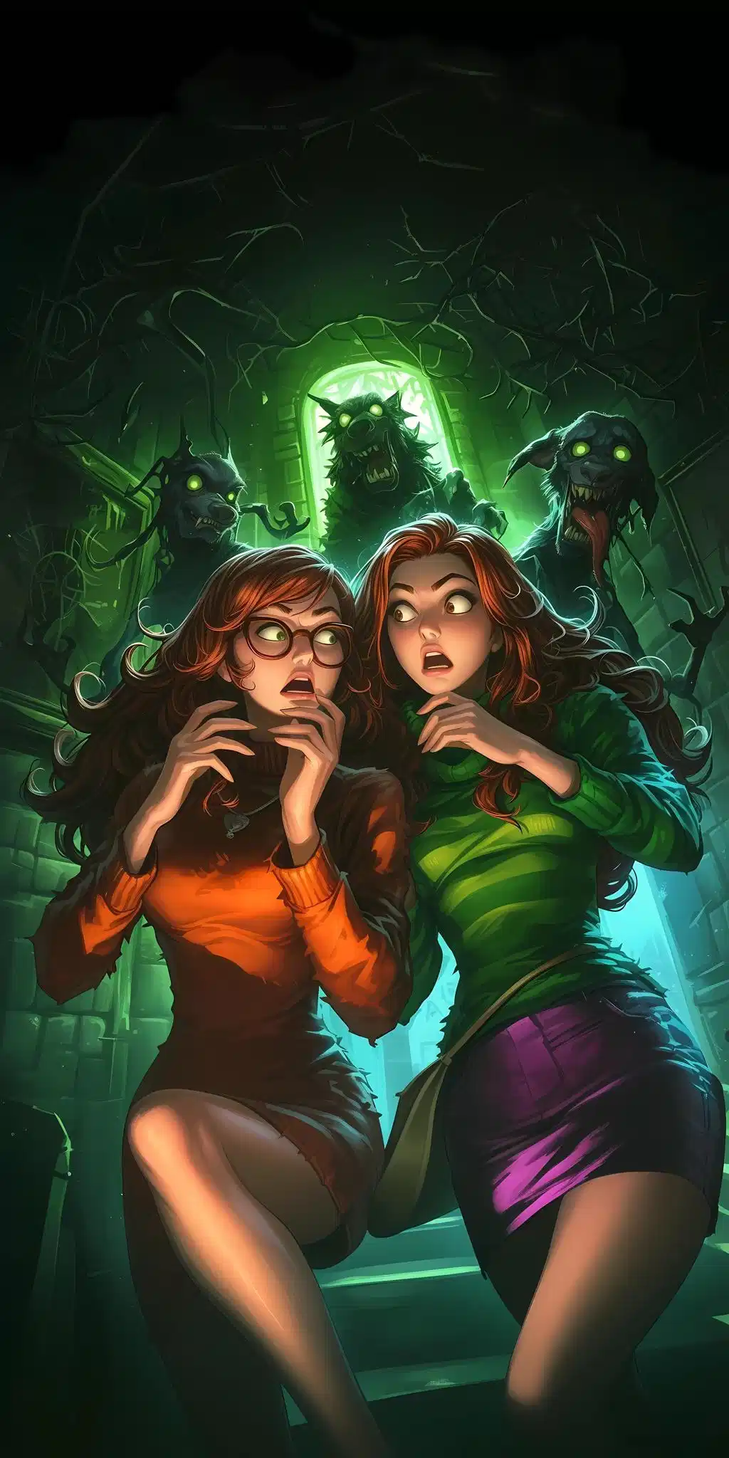 Scooby Doo Velma and Daphnie
