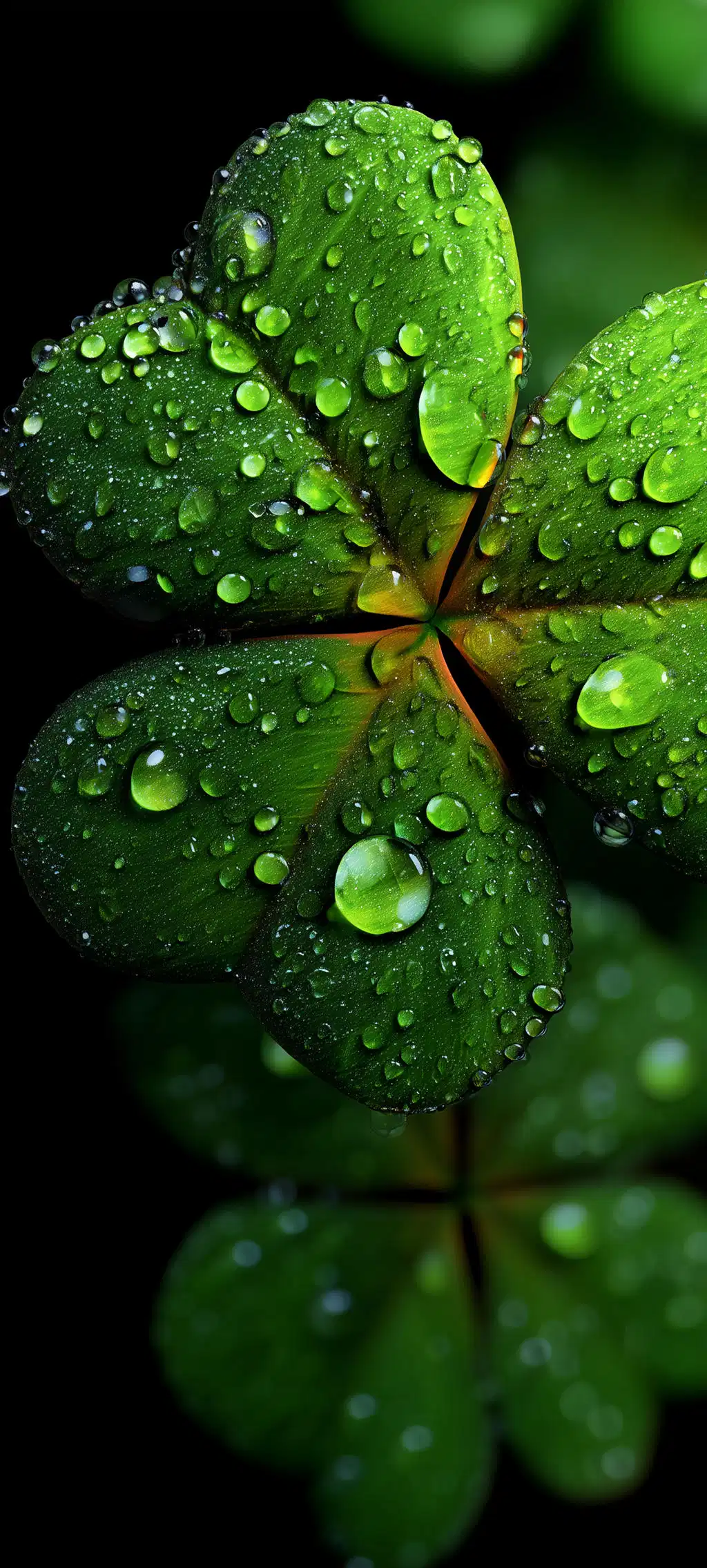 Four Leaf Clover Macro