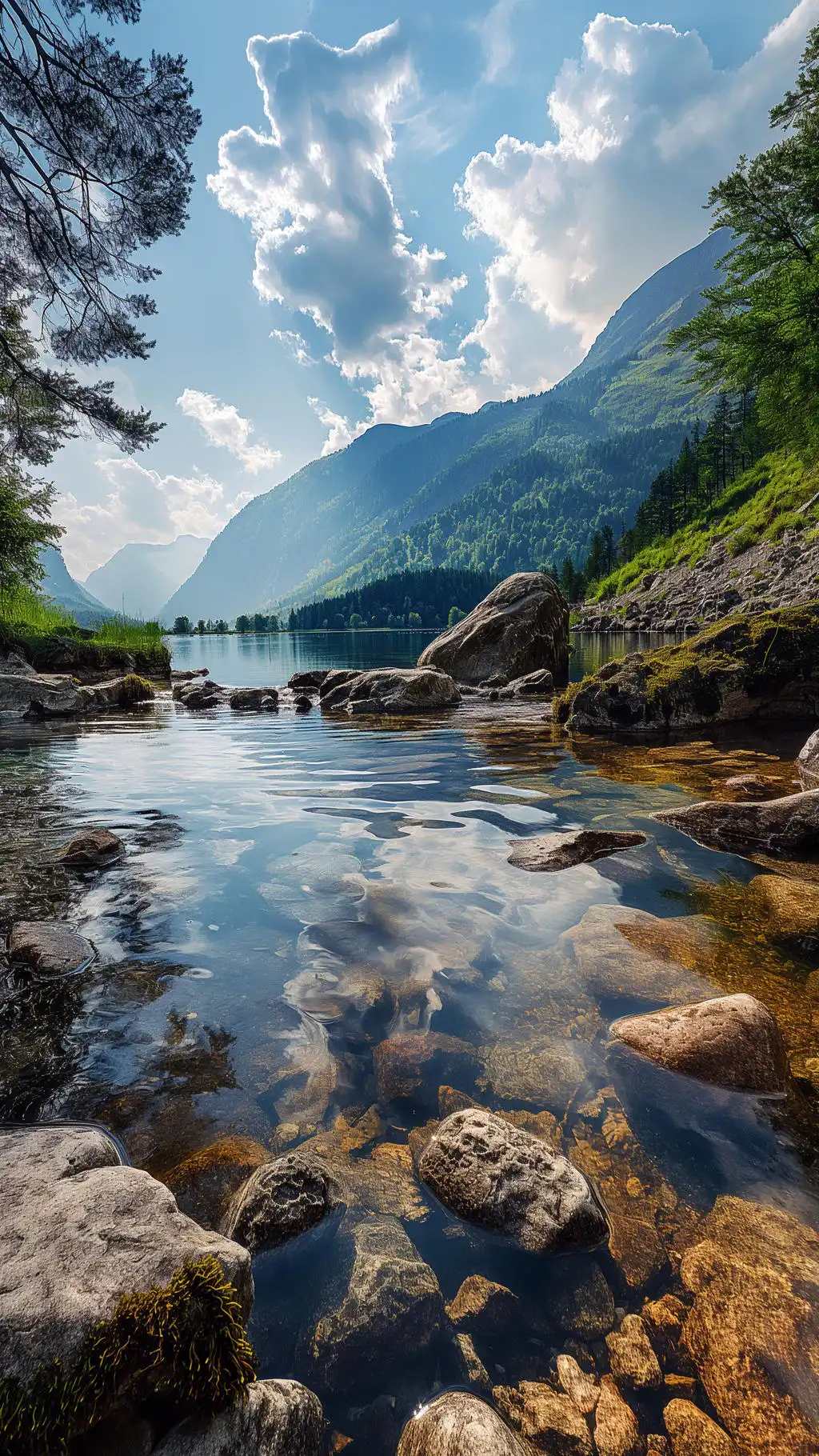 Mountain River Valley
