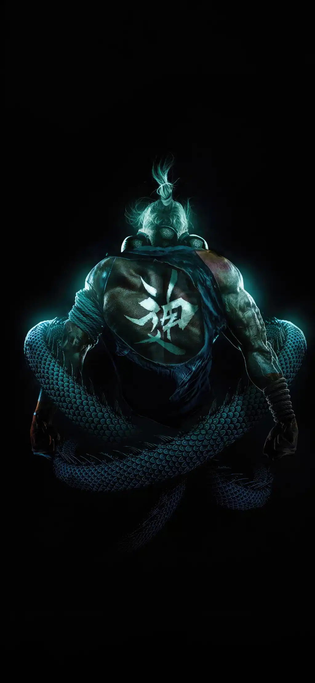Cyber Samurai Helmet Neon