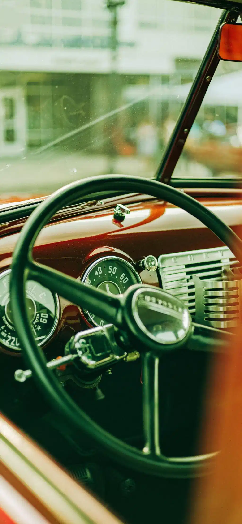 Classic Vintage Car Steering Wheel